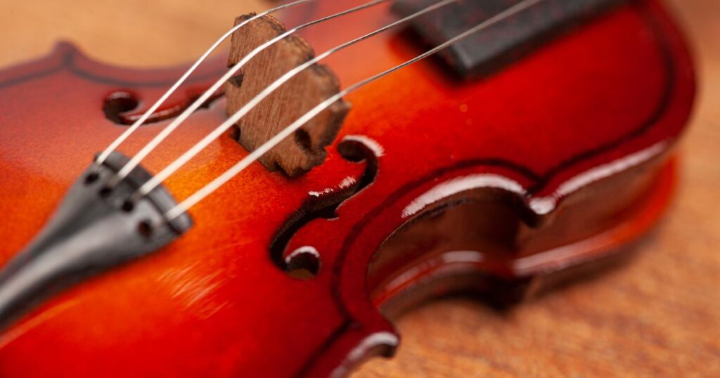 バイオリンの構造と名称